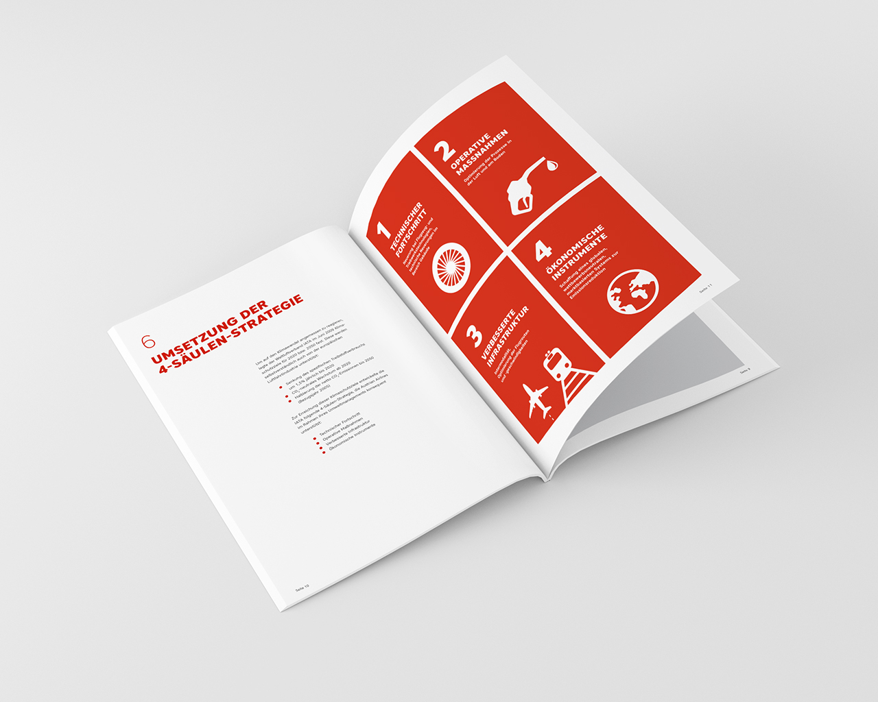 environmental report, Cornelia Hackl, information design