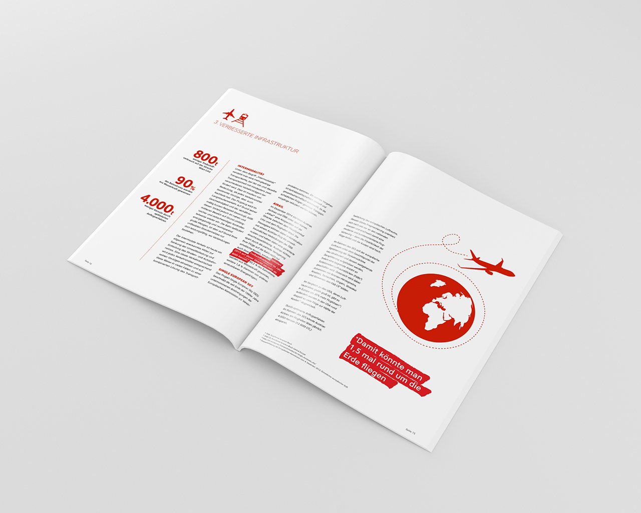 environmental report, Cornelia Hackl, information design